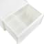 REAL SIMPLE White Plastic Pull Out Storage, Medium