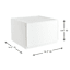 REAL SIMPLE White Plastic Pull Out Storage, Medium