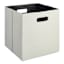 REAL SIMPLE Grey Modular Storage Cube, 13"