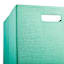 REAL SIMPLE Green Modular Storage Cube, 13"