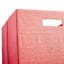 REAL SIMPLE Red Modular Storage Cube, 13"