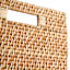 REAL SIMPLE Rattan Modular Storage Cube, 13"