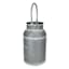 Homespun Holiday Small Metal Milk Can, 8"