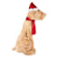 Classic Christmas Animated Golden Retriever