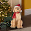 Classic Christmas Animated Golden Retriever
