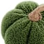 Green Fabric Pumpkin, 6"