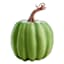 Green Foam Pumpkin, 6"
