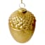 Gold Glass Acorn Ornament, 4"