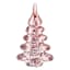 Pink Glass Tree, 4"
