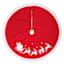 Santa Flying Tree Skirt, 48"