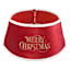 Red Merry Christmas Tree Collar, 26"