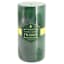 Snow Capped Fraiser Green Scented Pillar Candle, 3x6