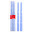2-Pack Snowflake Taper Candles, 10"