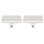 Silver Flat-Topped Stocking Holder
