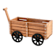 Homespun Harvest Wood Happy Harvest Wagon, 11"