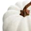 White Foam Pumpkin, 8"