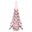 Pink Glass Tree, 10"
