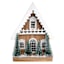 Wooden Alpine LED House, 8"