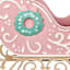 Pastel Gingerbread Sled