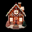 Gingerbread House with Light