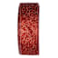 1.5" Red Glitter Ribbon, 10yd