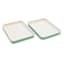 REAL SIMPLE Green Pan 2-Piece Green Quarter Baking Sheet Set