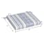 Calisto Pinstripe Outdoor Square Seat Cushion