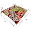 Tropical Cherry Outdoor Square Seat Cushion