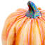 Orange Ceramic Pumpkin, 3.4"