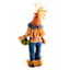 Standing Scarecrow with Pumpkin, 17.5"