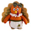 Homespun Harvest Turkey Girl Table Decor, 6"