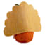 Homespun Harvest Turkey Girl Table Decor, 6"