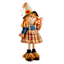 Standing Scarecrow with Mushroom, 18"