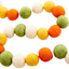 Multicolor Felt Ball Garland, 72"