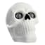 Hey Boo! White Skull Head with LCD Heart Shaped Moving Eyes, 10"