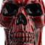 Midnight Shadows Red Skull, 6"
