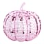 Hey Boo! Light Pink Disco Pumpkin