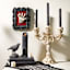 Midnight Shadows Skull Candle Holder, 14"