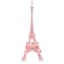 Pink Champagne Pink Eiffel Tower Ornament, 5.9"