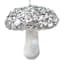Arctic Wonderland Fabric Mushroom Ornament, 3.74"