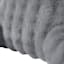 The Cozy Shop Grey Bubble Faux Fur Backrest