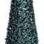 Green Glitter Cone Tree, 30"