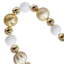 White & Gold Jumbo Shatterproof Garland, 79.5"