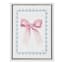 Framed Bow Canvas Table Sign, 6x8