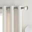 Parker 3/4" Pewter Trumpet Curtain Rod, 48-84"