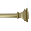 Mitchell 1" Brass Square Curtain Rod, 18-36"