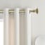 Mitchell 1" Brass Square Curtain Rod, 18-36"