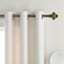 Atlanta 1" Wood Finish Urn Style Curtain Rod, 36-72"