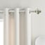 Atlanta 1" White Wood Urn Style Curtain Rod, 72-120"