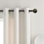 1" Bronze Etched Leaf Ball Curtain Rod, 18-36"